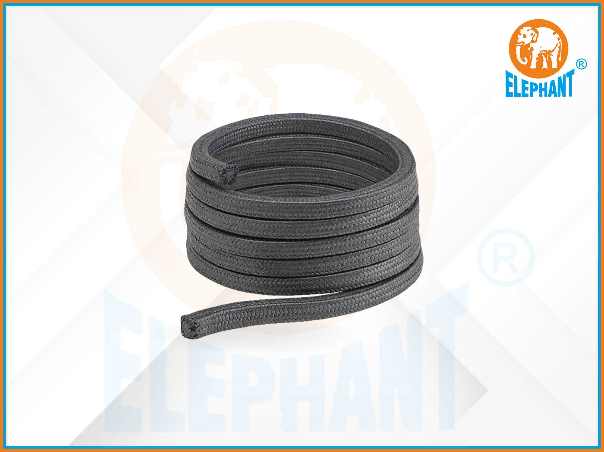 PTFE Black Gland Packing Rope