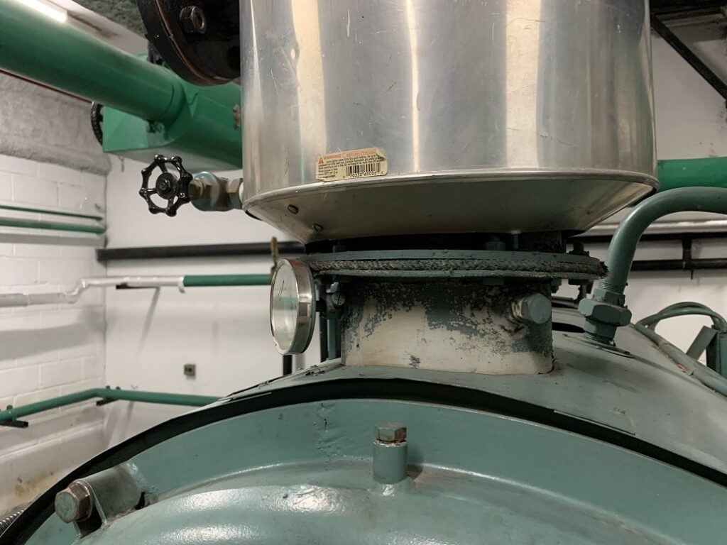 Asbestos Ropes on Plant Machinery